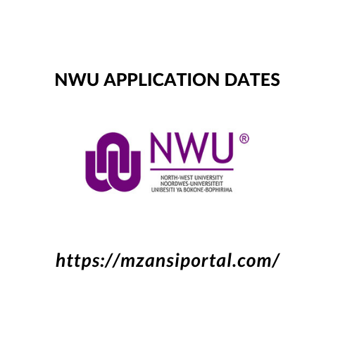 NWU application dates 2023/2024