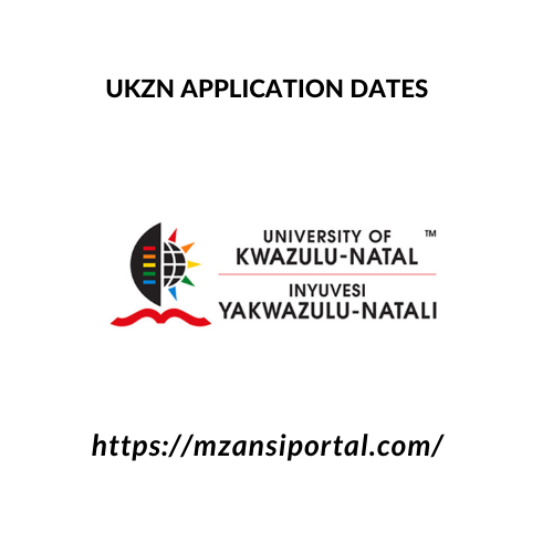 UKZN application dates 2023/2024