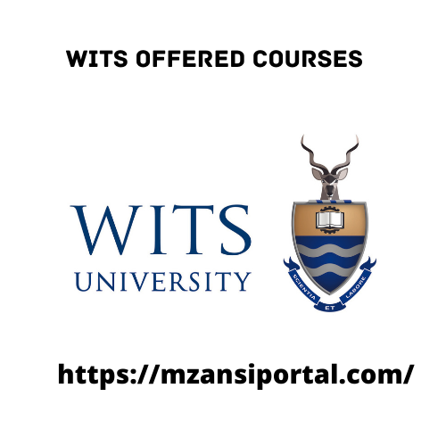 WITS courses 2024 University of the Witwatersrand offered Courses
