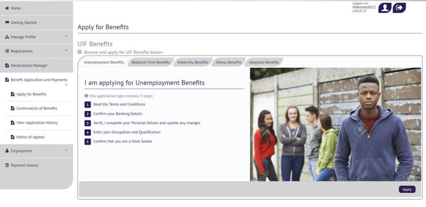 How To Claim Uif benefits Online 